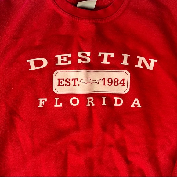 Pacific & Co Destin Florida Sweatshirt Pullover  Crewneck - Picture 4 of 4